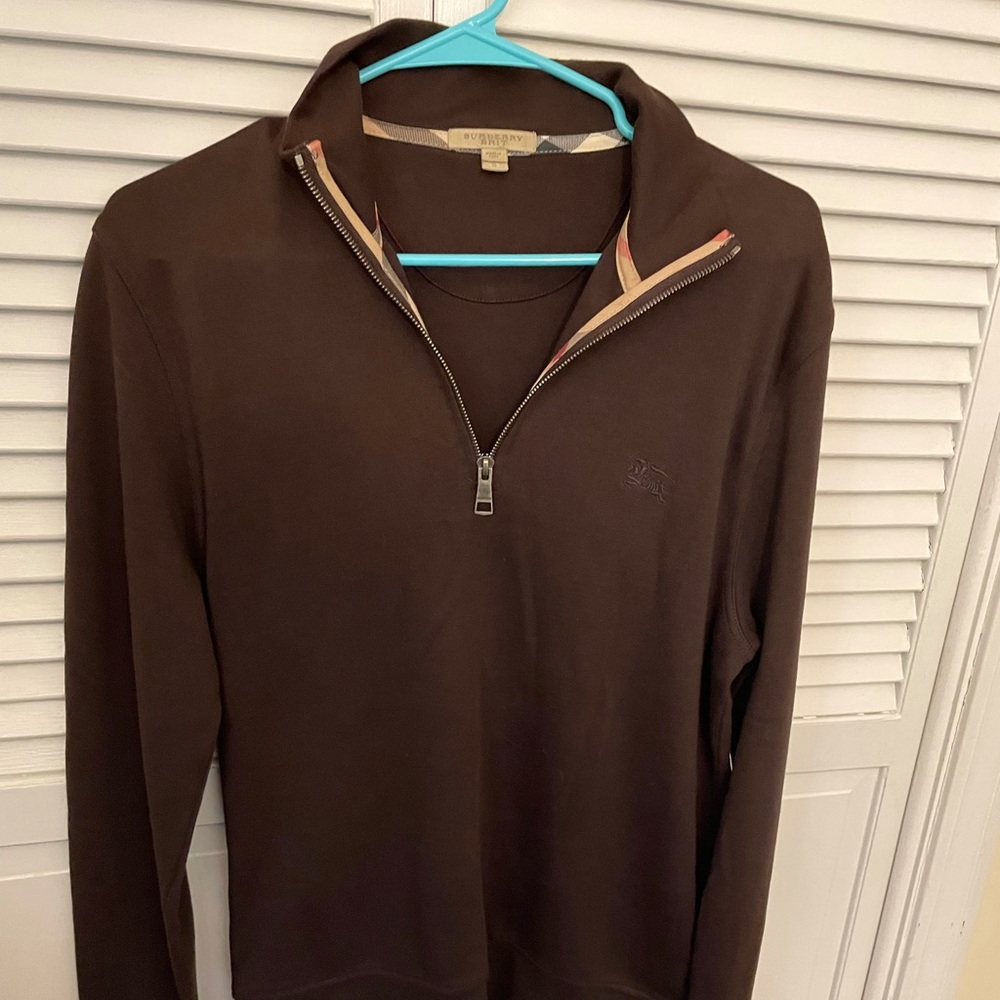 Beautiful brown Burberry pull over
